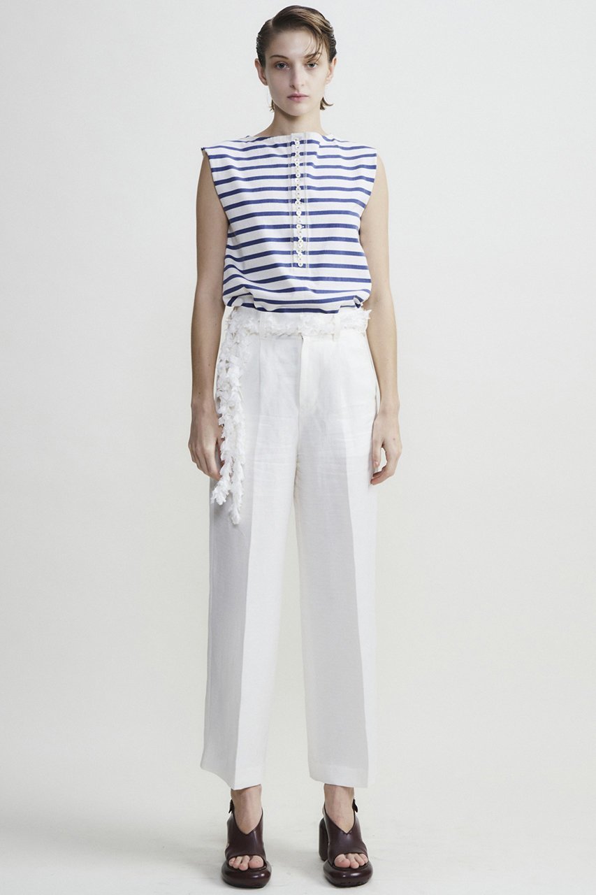 【カレンテージ/CURRENTAGE】のワンタックストレートパンツ 人気、トレンドファッション・服の通販 founy(ファニー) 　ファッション　Fashion　レディースファッション　Fashion for Women　パンツ　Pants & Trousers　エレガント 上品　Elegant　クラシック　Classic, Timeless Style　ストレート　Straight, Straight Cut　センター　Center, Center Line　フリル　Frill, Ruffle　ミリタリー　Military, Army Style　モダン　Modern, Contemporary　リネン　Linen, Linen Fabric　ヴィンテージ　Vintage Style　other-2|ID: prp329100004607374 ipo3291000000035309908