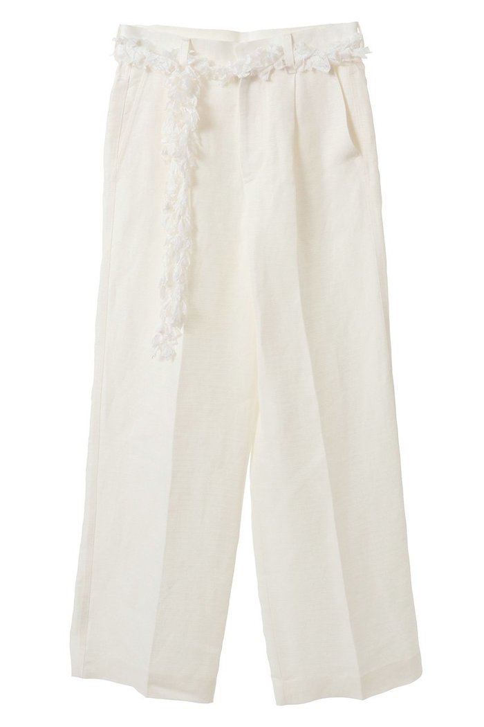 【カレンテージ/CURRENTAGE】のワンタックストレートパンツ インテリア・キッズ・メンズ・レディースファッション・服の通販 founy(ファニー) https://founy.com/ ファッション Fashion レディースファッション Fashion for Women パンツ Pants & Trousers エレガント 上品 Elegant クラシック Classic, Timeless Style ストレート Straight, Straight Cut センター Center, Center Line フリル Frill, Ruffle ミリタリー Military, Army Style モダン Modern, Contemporary リネン Linen, Linen Fabric ヴィンテージ Vintage Style |ID: prp329100004607374 ipo3291000000035794859