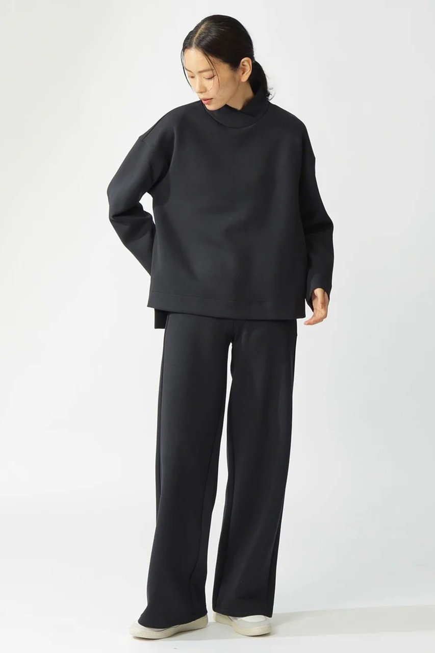 【エコアルフ/ECOALF】のMAIA プルオーバー / MAIA SWEATSHIRT WOMAN インテリア・キッズ・メンズ・レディースファッション・服の通販 founy(ファニー) 　ファッション　Fashion　レディースファッション　Fashion for Women　トップス・カットソー　Cut & Sew Tops　シャツ・ブラウス・オフィスカジュアル　Elegant Blouses & Button-Ups　レディースパーカー・カジュアルフーディー　Casual Hoodies & Sweatshirts　ロングTシャツ・Tシャツ　Longline T-Shirts & Tees　カジュアルプルオーバー・ニットトップス　Pullovers & Knit Tops / Casual Pullovers　スウェット・クルーネックトップス　Sweatshirts & Crewnecks / Relaxed Fit Sweat Tops　カットソー・ベーシックTシャツ　Cut-and-Sewn Tops / Stretch Tees & Basics　なめらか　Smooth, Silky Texture　ショルダー　Shoulder, Shoulder Strap　ストレッチ　Stretch, Stretchy Fabric　スリット　Slit, Slit Detail　ダブル　Double, Double-Breasted　ドロップ　Drop Shoulder, Dropped Style　ハイネック　High Neck, Mock Neck　リラックス　Relax, Relaxed Fit　軽量　Lightweight, Ultra Light　ブラック|ID: prp329100004607375 ipo3291000000032892505