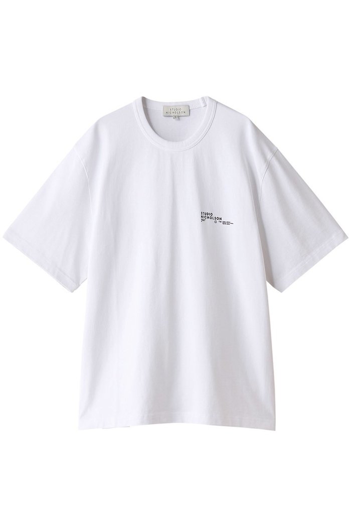 【スタジオ ニコルソン/STUDIO NICHOLSON / MEN】の【MEN】LOGO BOXY FIT T シャツ インテリア・キッズ・メンズ・レディースファッション・服の通販 founy(ファニー) https://founy.com/ ファッション Fashion メンズファッション Fashion for Men トップス・カットソー Cut & Sew Tops メンズシャツ Shirts ショート Short, Short Length スラックス Slacks, Dress Pants スリーブ Sleeve, Long Sleeve / Short Sleeve デニム Denim, Jeans Material リラックス Relax, Relaxed Fit 今季 This Season, Current Season |ID: prp329100004607379 ipo3291000000032892587
