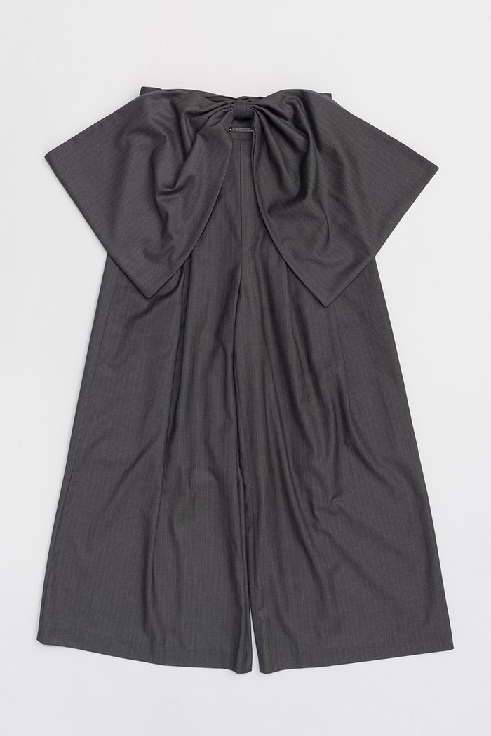 【プランク プロジェクト/PRANK PROJECT】のビッグボウパンツ / Big Bow Pants インテリア・キッズ・メンズ・レディースファッション・服の通販 founy(ファニー) https://founy.com/ ファッション Fashion レディースファッション Fashion for Women パンツ Pants & Trousers ストライプ Stripe, Striped Pattern タフタ Taffeta, Structured Fabric ボトム Bottoms, Lower Wear リボン Ribbon, Bow リラックス Relax, Relaxed Fit |ID: prp329100004607384 ipo3291000000035056030