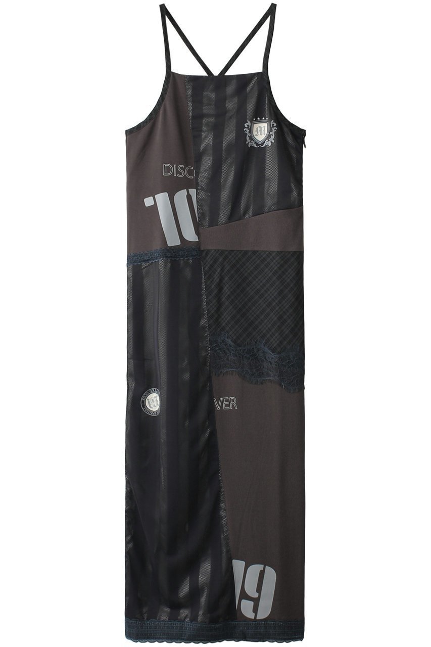 【メゾンスペシャル/MAISON SPECIAL】のSporty Docking Camisole Maxidresses/スポーティドッキングキャミワンピース インテリア・キッズ・メンズ・レディースファッション・服の通販 founy(ファニー) 　ファッション　Fashion　レディースファッション　Fashion for Women　ワンピース　Dresses　フォーマル・パーティードレス・結婚式用ドレス　Elegant & Casual Dresses　キャミソールワンピース　Camisole Dresses　チュニック　Tunic Tops & Dresses　おすすめ　Recommended / Our Picks　ガーリー　Girly, Feminine Style　キャミワンピース　Cami Dress, Slip Dress　ジャケット　Jacket, Outerwear　スポーツ　Sports, Activewear　セットアップ　Set-Up, Coordinated Outfit　チュニック　Tunic, Long Top　パッチワーク　Patchwork, Mixed Fabric　リメイク　Remake, Reconstructed　ロング　Long, Long-Length　NVY(ネイビー)|ID: prp329100004607385 ipo3291000000032892705