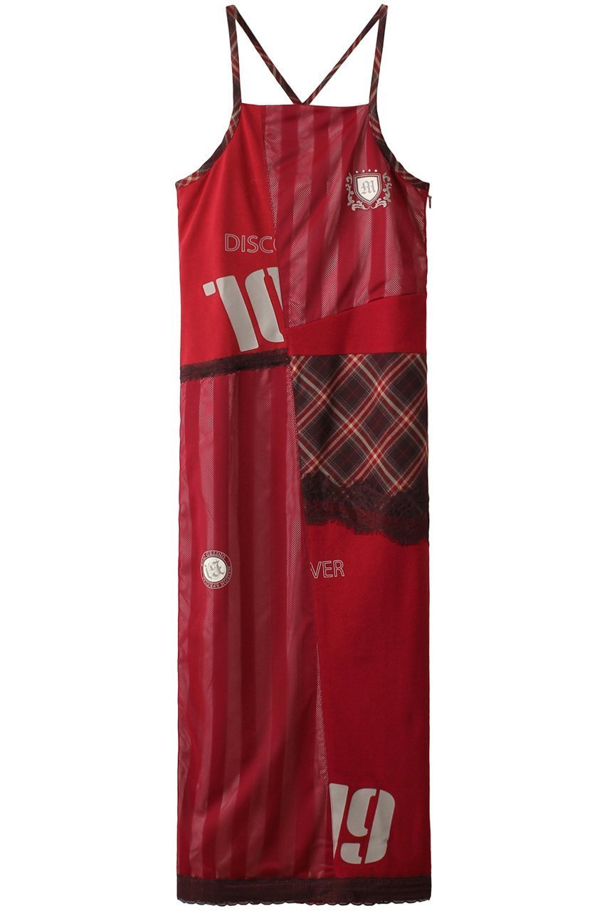 【メゾンスペシャル/MAISON SPECIAL】のSporty Docking Camisole Maxidresses/スポーティドッキングキャミワンピース インテリア・キッズ・メンズ・レディースファッション・服の通販 founy(ファニー) 　ファッション　Fashion　レディースファッション　Fashion for Women　ワンピース　Dresses　フォーマル・パーティードレス・結婚式用ドレス　Elegant & Casual Dresses　キャミソールワンピース　Camisole Dresses　チュニック　Tunic Tops & Dresses　おすすめ　Recommended / Our Picks　ガーリー　Girly, Feminine Style　キャミワンピース　Cami Dress, Slip Dress　ジャケット　Jacket, Outerwear　スポーツ　Sports, Activewear　セットアップ　Set-Up, Coordinated Outfit　チュニック　Tunic, Long Top　パッチワーク　Patchwork, Mixed Fabric　リメイク　Remake, Reconstructed　ロング　Long, Long-Length　BRD(ボルドー)|ID: prp329100004607385 ipo3291000000032892711