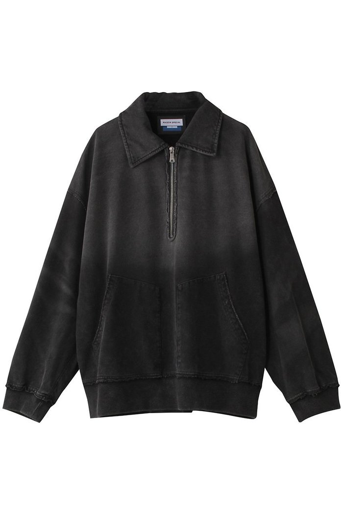 【メゾンスペシャル/MAISON SPECIAL】の【UNISEX】サンドブリーチジップアップポロ インテリア・キッズ・メンズ・レディースファッション・服の通販 founy(ファニー) https://founy.com/ ファッション Fashion レディースファッション Fashion for Women トップス・カットソー Cut & Sew Tops シャツ・ブラウス・オフィスカジュアル Elegant Blouses & Button-Ups ロングTシャツ・Tシャツ Longline T-Shirts & Tees カットソー・ベーシックTシャツ Cut-and-Sewn Tops / Stretch Tees & Basics ユニセックス Unisex, Genderless ジーンズ Jeans, Denim Pants スリーブ Sleeve, Long Sleeve / Short Sleeve ビンテージ Vintage, Retro Style ロング Long, Long-Length |ID: prp329100004607388 ipo3291000000032892737