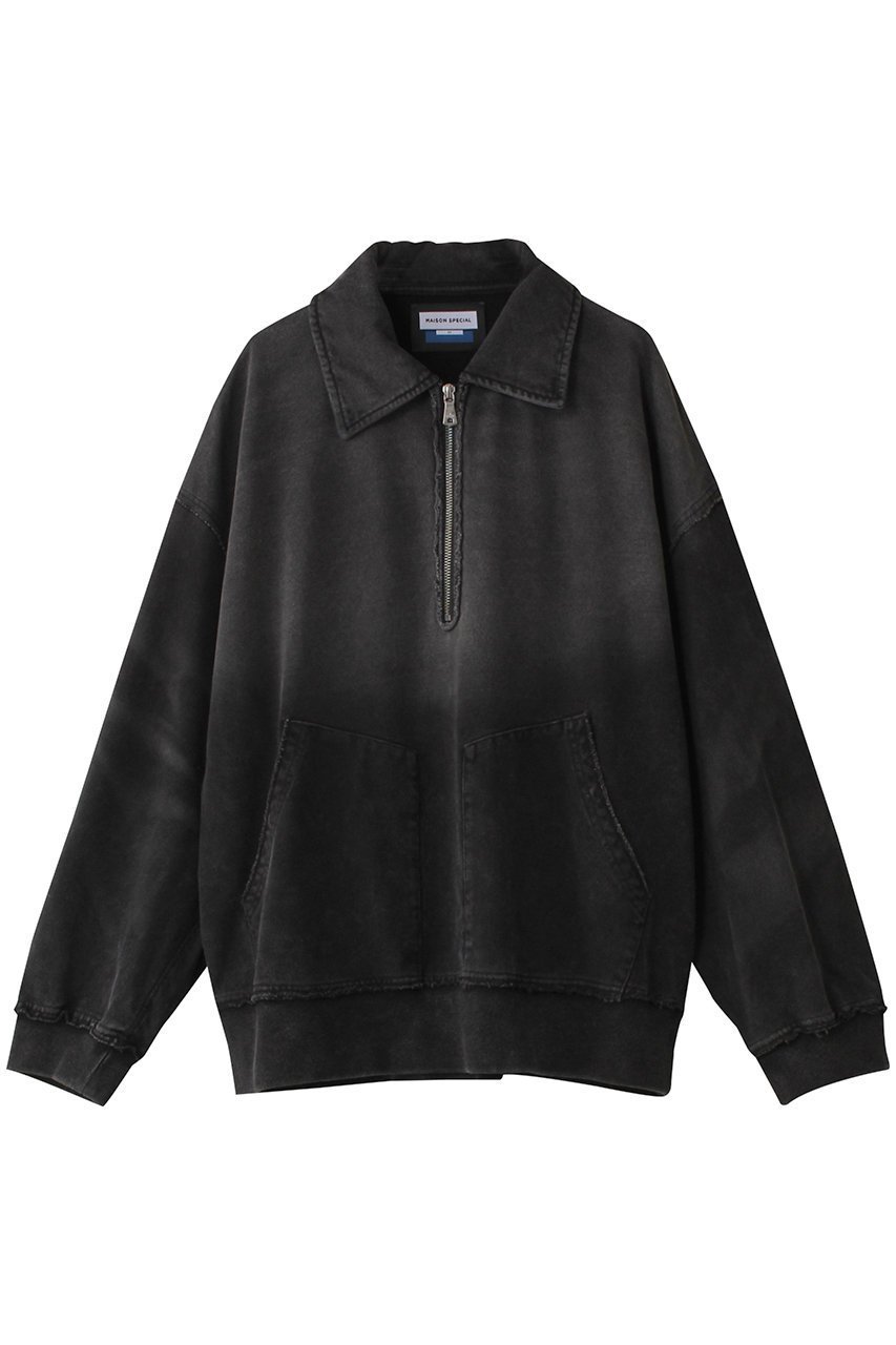 【メゾンスペシャル/MAISON SPECIAL】の【UNISEX】サンドブリーチジップアップポロ 人気、トレンドファッション・服の通販 founy(ファニー) 　ファッション　Fashion　レディースファッション　Fashion for Women　トップス・カットソー　Cut & Sew Tops　シャツ・ブラウス・オフィスカジュアル　Elegant Blouses & Button-Ups　ロングTシャツ・Tシャツ　Longline T-Shirts & Tees　カットソー・ベーシックTシャツ　Cut-and-Sewn Tops / Stretch Tees & Basics　ユニセックス　Unisex, Genderless　ジーンズ　Jeans, Denim Pants　スリーブ　Sleeve, Long Sleeve / Short Sleeve　ビンテージ　Vintage, Retro Style　ロング　Long, Long-Length　 other-1|ID: prp329100004607388 ipo3291000000032892737