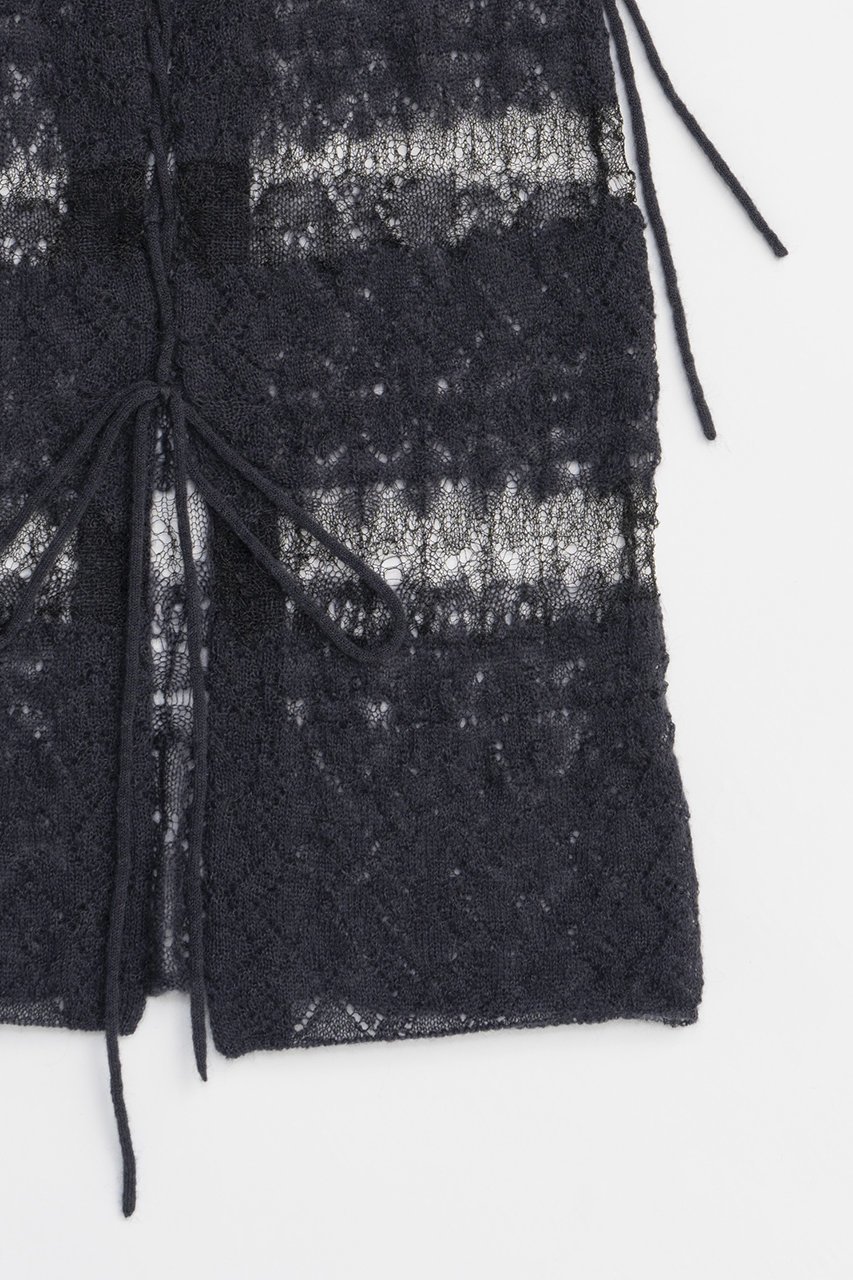 【プランク プロジェクト/PRANK PROJECT】のモヘアレースキャミチュニック / Mohair Lace Cami Tunic 人気、トレンドファッション・服の通販 founy(ファニー) 　ファッション　Fashion　レディースファッション　Fashion for Women　ワンピース　Dresses　チュニック　Tunic Tops & Dresses　チュニック　Tunic, Long Top　バランス　Balance, Style Balance　ボーダー　Border, Stripe　レース　Lace, Lace Fabric　other-3|ID: prp329100004607397 ipo3291000000032892921