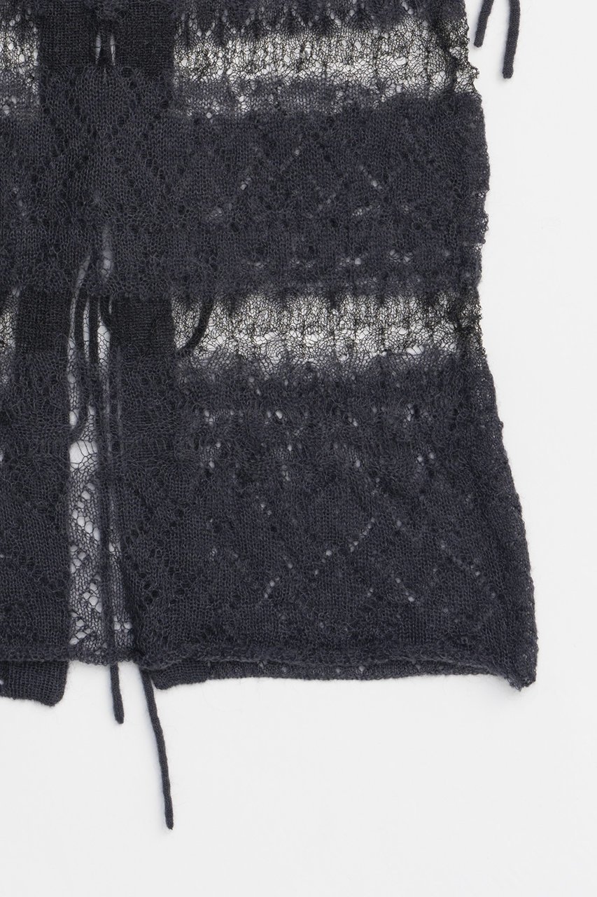 【プランク プロジェクト/PRANK PROJECT】のモヘアレースキャミチュニック / Mohair Lace Cami Tunic 人気、トレンドファッション・服の通販 founy(ファニー) 　ファッション　Fashion　レディースファッション　Fashion for Women　ワンピース　Dresses　チュニック　Tunic Tops & Dresses　チュニック　Tunic, Long Top　バランス　Balance, Style Balance　ボーダー　Border, Stripe　レース　Lace, Lace Fabric　other-6|ID: prp329100004607397 ipo3291000000032892933