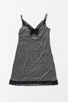 【プランク プロジェクト/PRANK PROJECT】のクリスタルベロアキャミドレス / Crystal Velour Cami Dress GRY(グレー)|ID: prp329100004607398 ipo3291000000034421910