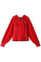 【プランク プロジェクト/PRANK PROJECT】の2WAYフーディーミニワンピース / 2WAY Hoodie Mini Dress RED(レッド)|ID: prp329100004607399 ipo3291000000034421920