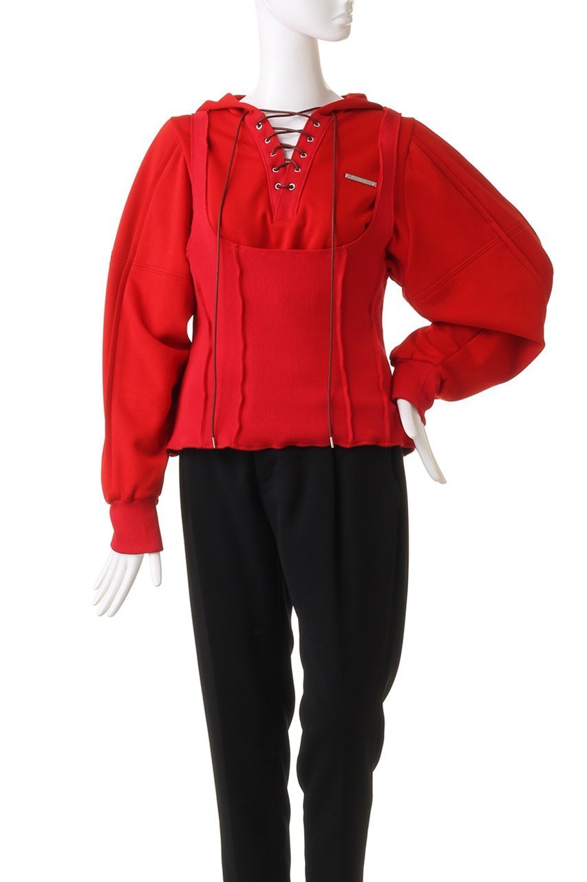 【プランク プロジェクト/PRANK PROJECT】の2WAYフーディーミニワンピース / 2WAY Hoodie Mini Dress 人気、トレンドファッション・服の通販 founy(ファニー) ファッション Fashion レディースファッション Fashion for Women ワンピース Dresses フォーマル・パーティードレス・結婚式用ドレス Elegant & Casual Dresses チュニック Tunic Tops & Dresses タイツ Tights, Legwear チュニック Tunic, Long Top ラップ Wrap, Wrap Design other-2|ID: prp329100004607399 ipo3291000000034421921