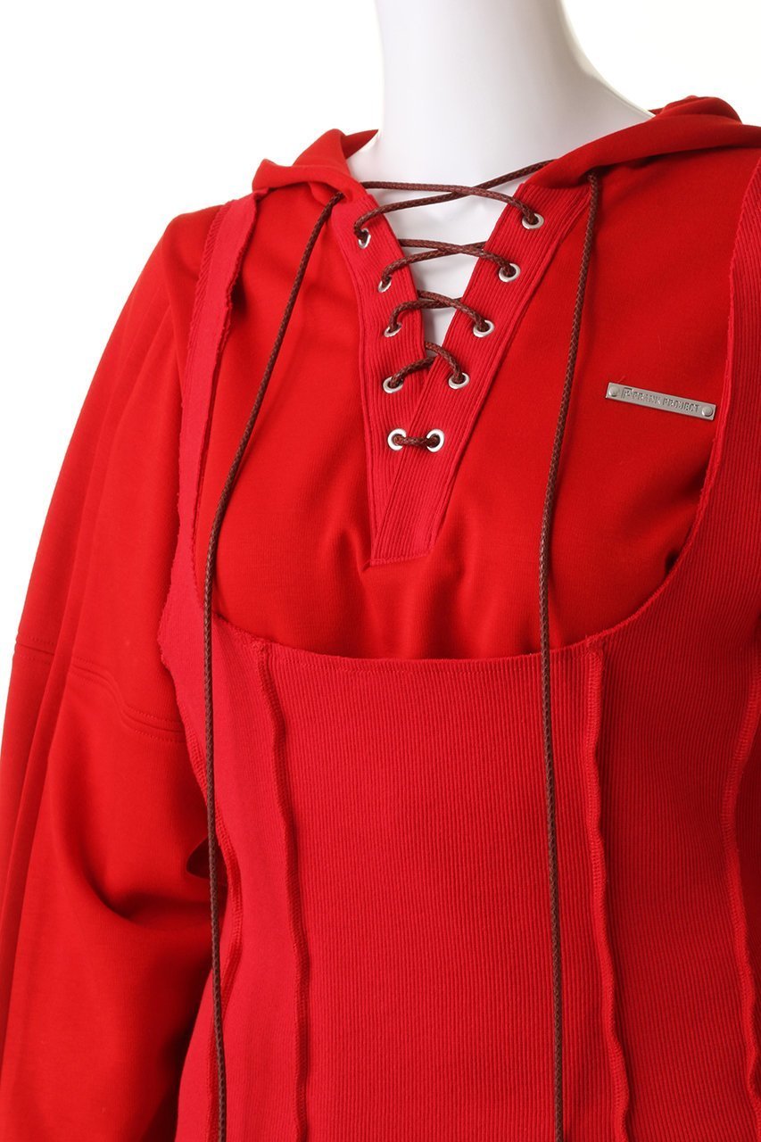 【プランク プロジェクト/PRANK PROJECT】の2WAYフーディーミニワンピース / 2WAY Hoodie Mini Dress 人気、トレンドファッション・服の通販 founy(ファニー) ファッション Fashion レディースファッション Fashion for Women ワンピース Dresses フォーマル・パーティードレス・結婚式用ドレス Elegant & Casual Dresses チュニック Tunic Tops & Dresses タイツ Tights, Legwear チュニック Tunic, Long Top ラップ Wrap, Wrap Design other-5|ID: prp329100004607399 ipo3291000000034421924