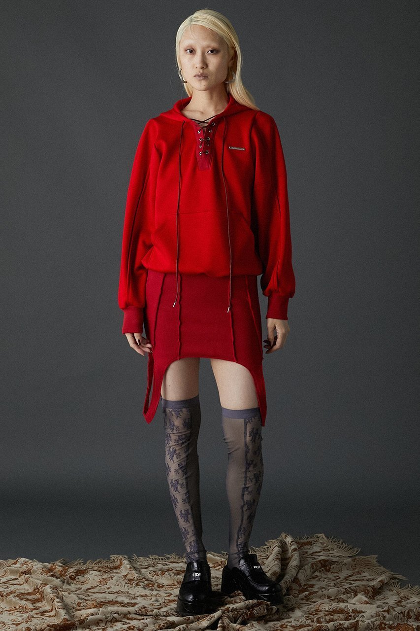 【プランク プロジェクト/PRANK PROJECT】の2WAYフーディーミニワンピース / 2WAY Hoodie Mini Dress 人気、トレンドファッション・服の通販 founy(ファニー) ファッション Fashion レディースファッション Fashion for Women ワンピース Dresses フォーマル・パーティードレス・結婚式用ドレス Elegant & Casual Dresses チュニック Tunic Tops & Dresses タイツ Tights, Legwear チュニック Tunic, Long Top ラップ Wrap, Wrap Design other-8|ID: prp329100004607399 ipo3291000000034421927