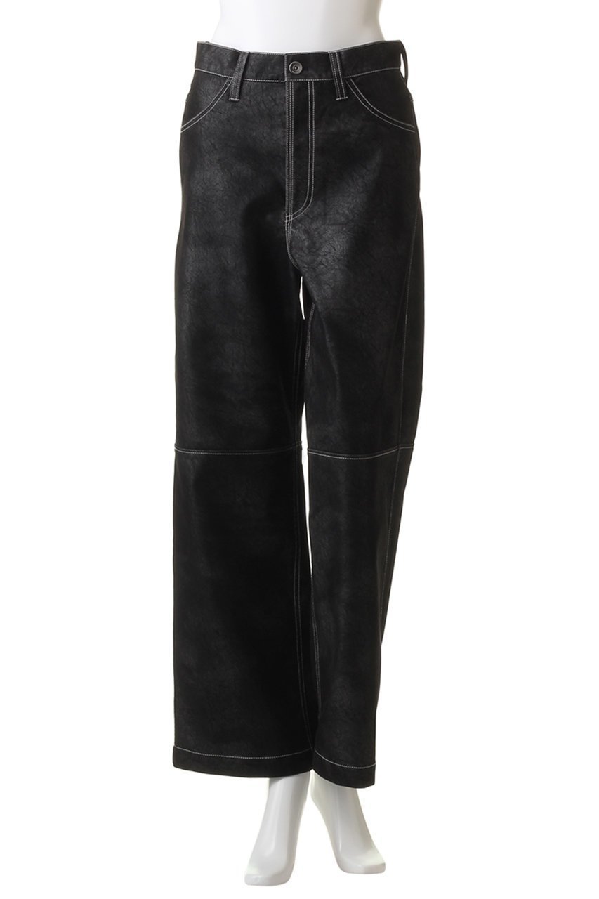 【メゾンスペシャル/MAISON SPECIAL】のVegan Leather Wide Straight Pants/ヴィーガンレザーワイドストレートパンツ 人気、トレンドファッション・服の通販 founy(ファニー) 　ファッション　Fashion　レディースファッション　Fashion for Women　パンツ　Pants & Trousers　ストレート　Straight, Straight Cut　ワイド　Wide, Wide Fit　other-2|ID: prp329100004607404 ipo3291000000032893163