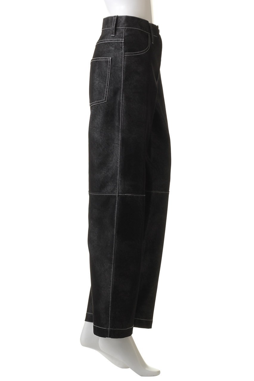【メゾンスペシャル/MAISON SPECIAL】のVegan Leather Wide Straight Pants/ヴィーガンレザーワイドストレートパンツ 人気、トレンドファッション・服の通販 founy(ファニー) 　ファッション　Fashion　レディースファッション　Fashion for Women　パンツ　Pants & Trousers　ストレート　Straight, Straight Cut　ワイド　Wide, Wide Fit　other-3|ID: prp329100004607404 ipo3291000000032893167