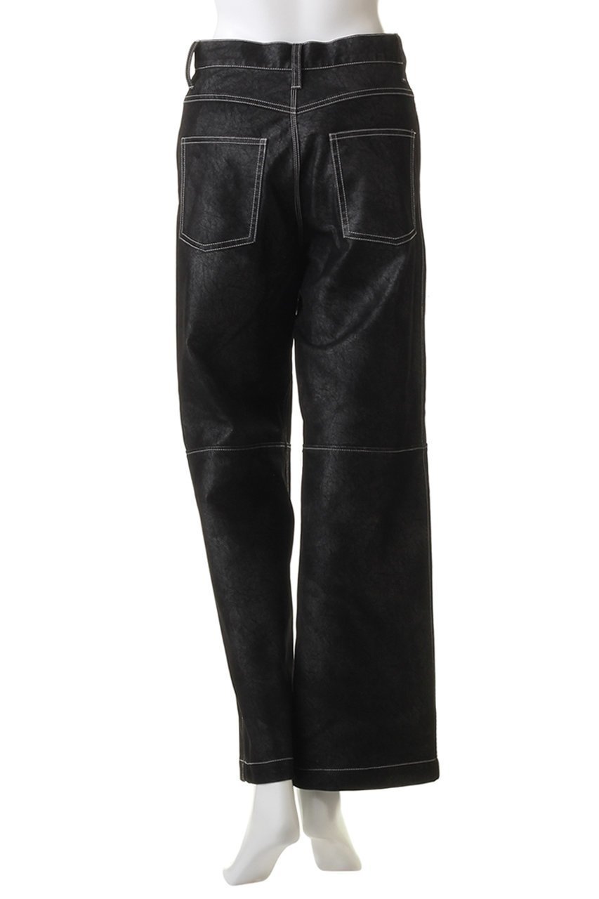 【メゾンスペシャル/MAISON SPECIAL】のVegan Leather Wide Straight Pants/ヴィーガンレザーワイドストレートパンツ 人気、トレンドファッション・服の通販 founy(ファニー) 　ファッション　Fashion　レディースファッション　Fashion for Women　パンツ　Pants & Trousers　ストレート　Straight, Straight Cut　ワイド　Wide, Wide Fit　other-4|ID: prp329100004607404 ipo3291000000032893171