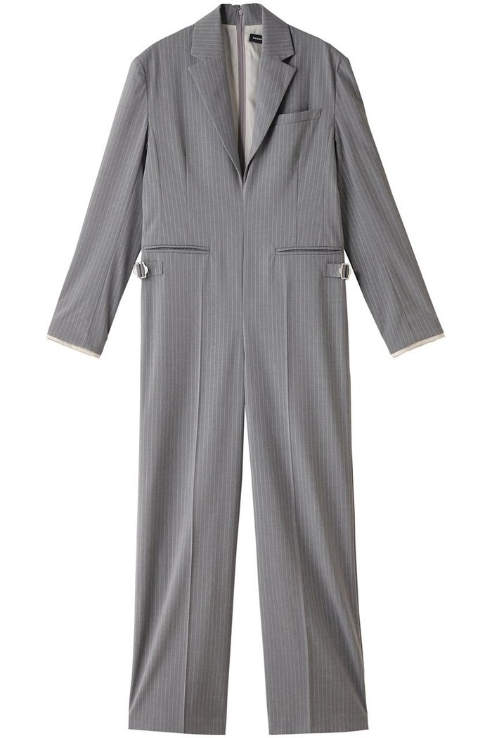 【メゾンスペシャル/MAISON SPECIAL】のJacket Rompers/ジャケットロンパース インテリア・キッズ・メンズ・レディースファッション・服の通販 founy(ファニー) https://founy.com/ ファッション Fashion レディースファッション Fashion for Women アウター Coat / Outerwear Collection レディースジャケット・軽アウター Jackets パンツ Pants & Trousers オケージョン Occasion Wear ジャケット Jacket, Outerwear スタイリッシュ Stylish, Fashionable ストレート Straight, Straight Cut ルーズ Loose, Oversized ロンパース Romper, Jumpsuit エレガント 上品 Elegant |ID: prp329100004607406 ipo3291000000035055826