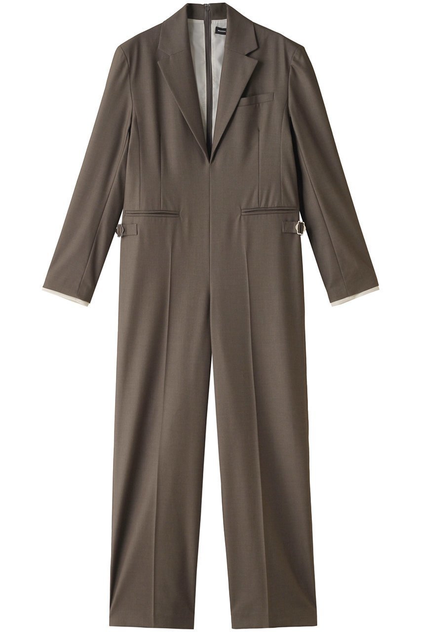 【メゾンスペシャル/MAISON SPECIAL】のJacket Rompers/ジャケットロンパース インテリア・キッズ・メンズ・レディースファッション・服の通販 founy(ファニー) 　ファッション　Fashion　レディースファッション　Fashion for Women　アウター　Coat / Outerwear Collection　レディースジャケット・軽アウター　Jackets　パンツ　Pants & Trousers　オケージョン　Occasion Wear　ジャケット　Jacket, Outerwear　スタイリッシュ　Stylish, Fashionable　ストレート　Straight, Straight Cut　ルーズ　Loose, Oversized　ロンパース　Romper, Jumpsuit　エレガント 上品　Elegant　MOC(モカ)|ID: prp329100004607406 ipo3291000000035055829