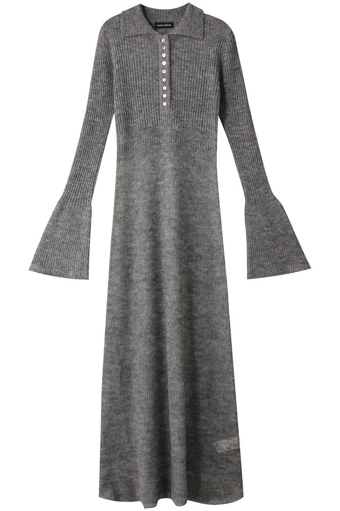 【メゾンスペシャル/MAISON SPECIAL】のSheer Knit Polo Shirt Maxidresses/シアーニットポロワンピース インテリア・キッズ・メンズ・レディースファッション・服の通販 founy(ファニー) https://founy.com/ ファッション Fashion レディースファッション Fashion for Women ワンピース Dresses フォーマル・パーティードレス・結婚式用ドレス Elegant & Casual Dresses チュニック Tunic Tops & Dresses シアー Sheer, See-Through スリーブ Sleeve, Long Sleeve / Short Sleeve チュニック Tunic, Long Top ロング Long, Long-Length |ID: prp329100004607408 ipo3291000000032893223