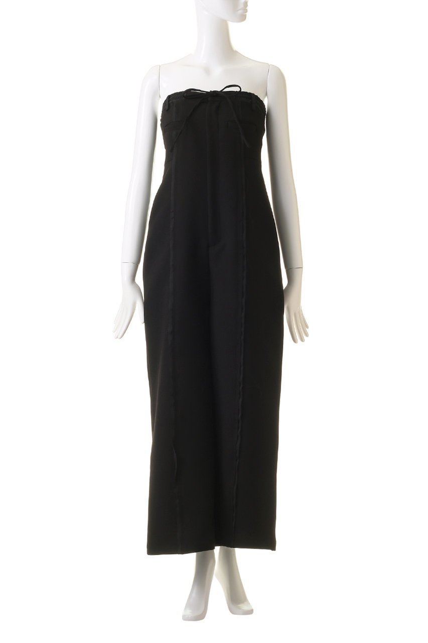 【メゾンスペシャル/MAISON SPECIAL】のBare Top Rompers/ベアロンパース 人気、トレンドファッション・服の通販 founy(ファニー) 　ファッション　Fashion　レディースファッション　Fashion for Women　パンツ　Pants & Trousers　チェック　Check, Plaid, Tartan　トレンド　Trend, Trending Now　フリンジ　Fringe, Tassel　ロンパース　Romper, Jumpsuit　今季　This Season, Current Season　other-2|ID: prp329100004607409 ipo3291000000032893250