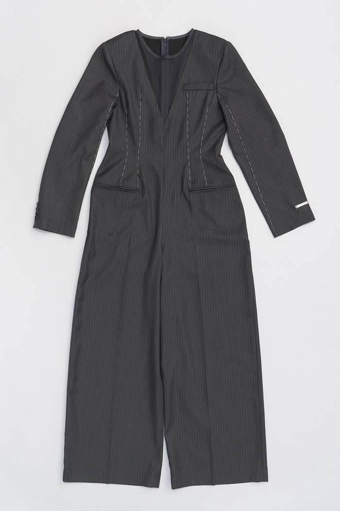 【プランク プロジェクト/PRANK PROJECT】のウーステッドオールインワン / Worsted All In One インテリア・キッズ・メンズ・レディースファッション・服の通販 founy(ファニー) https://founy.com/ ファッション Fashion レディースファッション Fashion for Women パンツ Pants & Trousers ストライプ Stripe, Striped Pattern チュール Tulip, Tulip Motif ハンド Hand, Handmade ボトム Bottoms, Lower Wear マニッシュ Mannish, Boyish ワイド Wide, Wide Fit |ID: prp329100004607412 ipo3291000000034980748