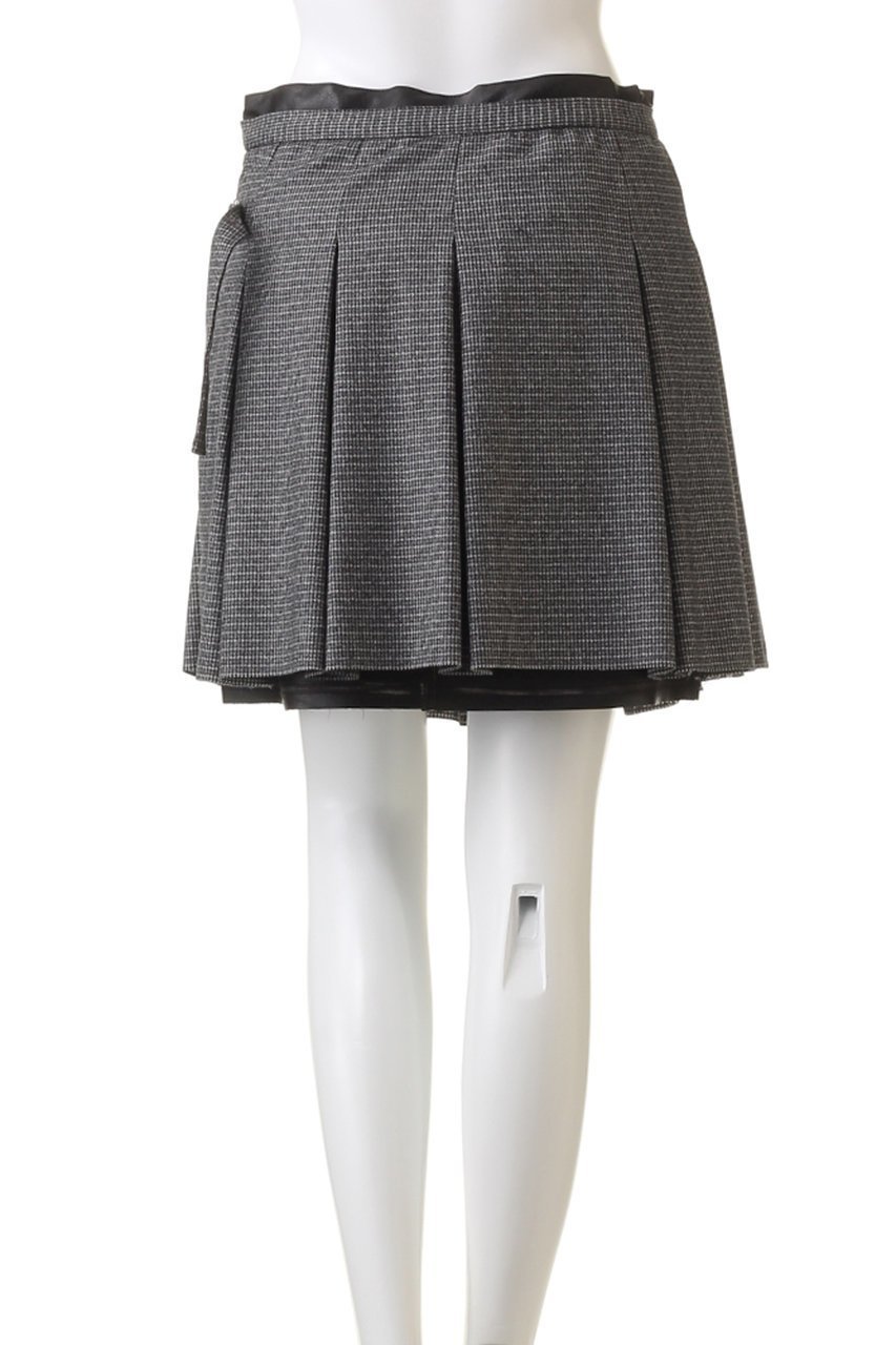 【プランク プロジェクト/PRANK PROJECT】のフェイクレザーコンビプリーツミニスカート / Faux Leather Combo Plea 人気、トレンドファッション・服の通販 founy(ファニー) 　ファッション　Fashion　レディースファッション　Fashion for Women　スカート　Skirts　ミニスカート　Mini Skirts　おすすめ　Recommended / Our Picks　インナー　Innerwear　クラシック　Classic, Timeless Style　ストレッチ　Stretch, Stretchy Fabric　ドッキング　Docking, Mixed Material　フェイクレザー　Faux Leather, PU Leather　プリーツ　Pleats, Pleated　ボトム　Bottoms, Lower Wear　ミニスカート　Mini Skirt, Short Skirt　ヴィンテージ　Vintage Style　エレガント 上品　Elegant　other-4|ID: prp329100004607416 ipo3291000000032893562