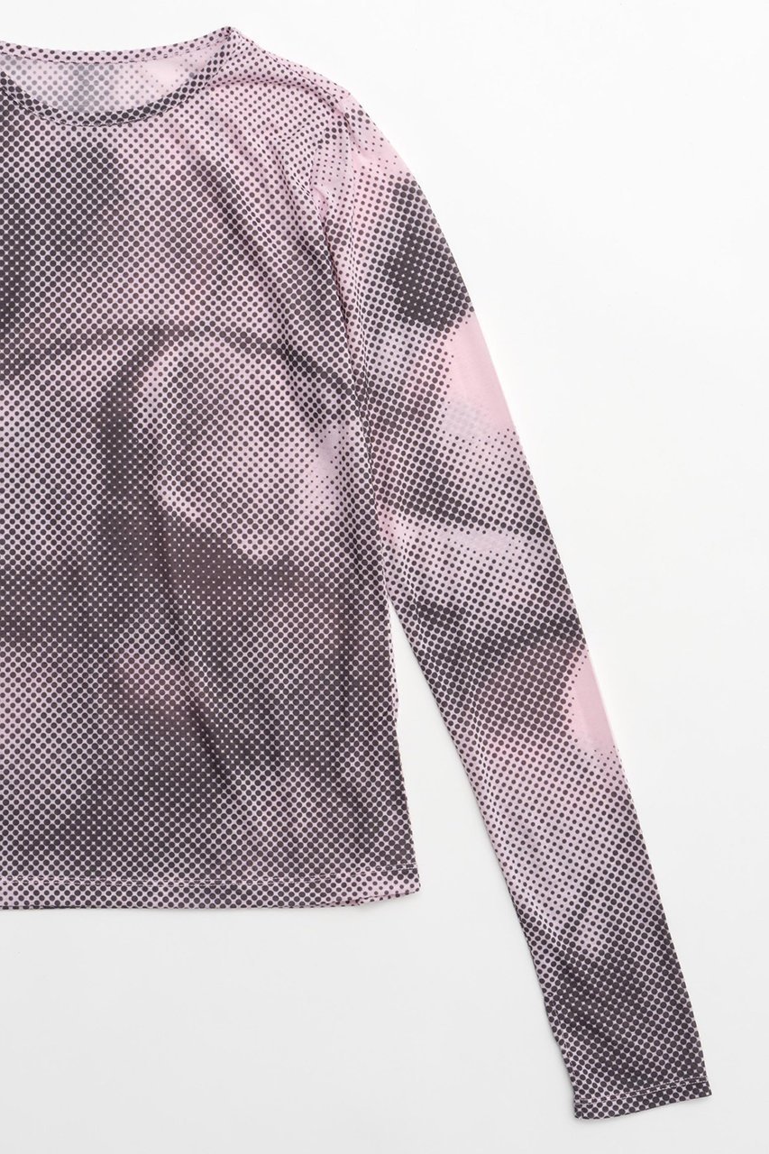 【メゾンスペシャル/MAISON SPECIAL】のFruit Dot Print Tops/フルーツドットプリントトップス 人気、トレンドファッション・服の通販 founy(ファニー) 　ファッション　Fashion　レディースファッション　Fashion for Women　トップス・カットソー　Cut & Sew Tops　シャツ・ブラウス・オフィスカジュアル　Elegant Blouses & Button-Ups　ロングTシャツ・Tシャツ　Longline T-Shirts & Tees　カットソー・ベーシックTシャツ　Cut-and-Sewn Tops / Stretch Tees & Basics　クール　Cool, Chic　グラフィック　Graphic, Graphic Design　シンプル　Simple, Minimal　ストレッチ　Stretch, Stretchy Fabric　スリーブ　Sleeve, Long Sleeve / Short Sleeve　ロング　Long, Long-Length　other-2|ID: prp329100004607417 ipo3291000000032893573