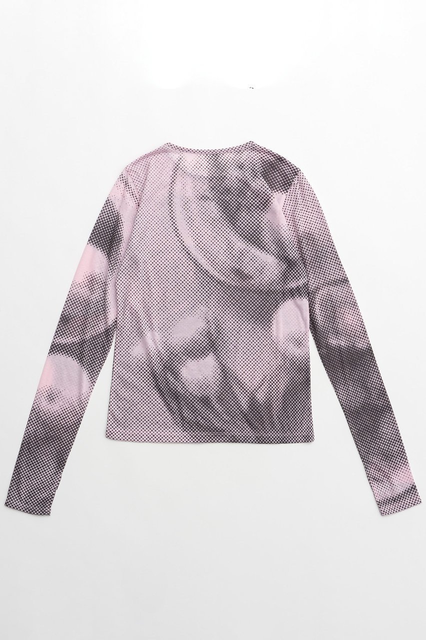 【メゾンスペシャル/MAISON SPECIAL】のFruit Dot Print Tops/フルーツドットプリントトップス 人気、トレンドファッション・服の通販 founy(ファニー) 　ファッション　Fashion　レディースファッション　Fashion for Women　トップス・カットソー　Cut & Sew Tops　シャツ・ブラウス・オフィスカジュアル　Elegant Blouses & Button-Ups　ロングTシャツ・Tシャツ　Longline T-Shirts & Tees　カットソー・ベーシックTシャツ　Cut-and-Sewn Tops / Stretch Tees & Basics　クール　Cool, Chic　グラフィック　Graphic, Graphic Design　シンプル　Simple, Minimal　ストレッチ　Stretch, Stretchy Fabric　スリーブ　Sleeve, Long Sleeve / Short Sleeve　ロング　Long, Long-Length　other-3|ID: prp329100004607417 ipo3291000000032893576