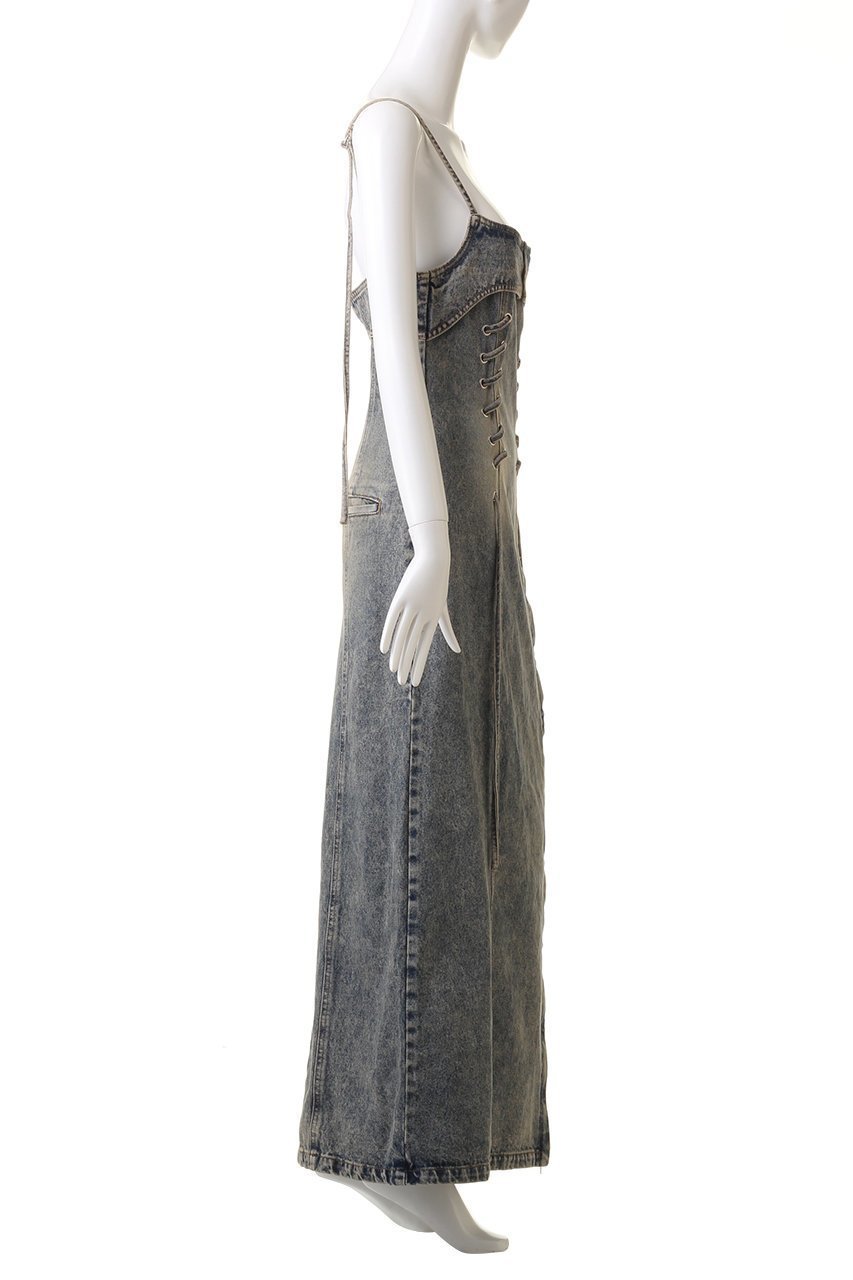 【プランク プロジェクト/PRANK PROJECT】の4ステップデニムキャミワンピース / 4 Steps Denim Cami Dress 人気、トレンドファッション・服の通販 founy(ファニー) 　ファッション　Fashion　レディースファッション　Fashion for Women　ワンピース　Dresses　フォーマル・パーティードレス・結婚式用ドレス　Elegant & Casual Dresses　キャミソールワンピース　Camisole Dresses　チュニック　Tunic Tops & Dresses　インナー　Innerwear　ウォッシュ　Washed Finish　ケミカル　Chemical, Chemical Wash　チュニック　Tunic, Long Top　デニム　Denim, Jeans Material　ロング　Long, Long-Length　other-3|ID: prp329100004607423 ipo3291000000032893688