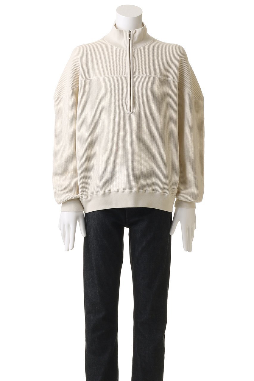 【ユニバーサルプロダクツ/UNIVERSAL PRODUCTS / MEN】の【MEN】FOOTBALL HALF ZIP SWEAT スウェット 人気、トレンドファッション・服の通販 founy(ファニー) 　ファッション　Fashion　メンズファッション　Fashion for Men　トップス・カットソー　Cut & Sew Tops　パーカー・フーディー / カジュアルコーデ　Hoodies & Parkas　メンズシャツ　Shirts　ジップ　Zip, Zipper　スウェット / スエット　Sweatshirt, Sweatwear　スポーティ　Sporty, Casual Athletic　other-2|ID: prp329100004607425 ipo3291000000032893746