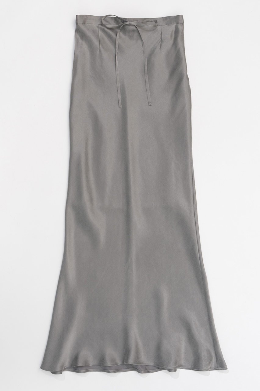 【メゾンスペシャル/MAISON SPECIAL】のSatin Bias Skirt/サテンバイアススカート インテリア・キッズ・メンズ・レディースファッション・服の通販 founy(ファニー) 　ファッション　Fashion　レディースファッション　Fashion for Women　スカート　Skirts　ロングスカート　Long Skirts / Maxi & Midi Skirts　サテン　Satin, Glossy Fabric　シルク　Silk, 100% Silk　ドレープ　Drape, Draping Fabric　マキシ　Maxi, Full Length　マーメイド　Mermaid, Fishtail Silhouette　ロング　Long, Long-Length　エレガント 上品　Elegant　GRY(グレー)|ID: prp329100004607431 ipo3291000000035057274