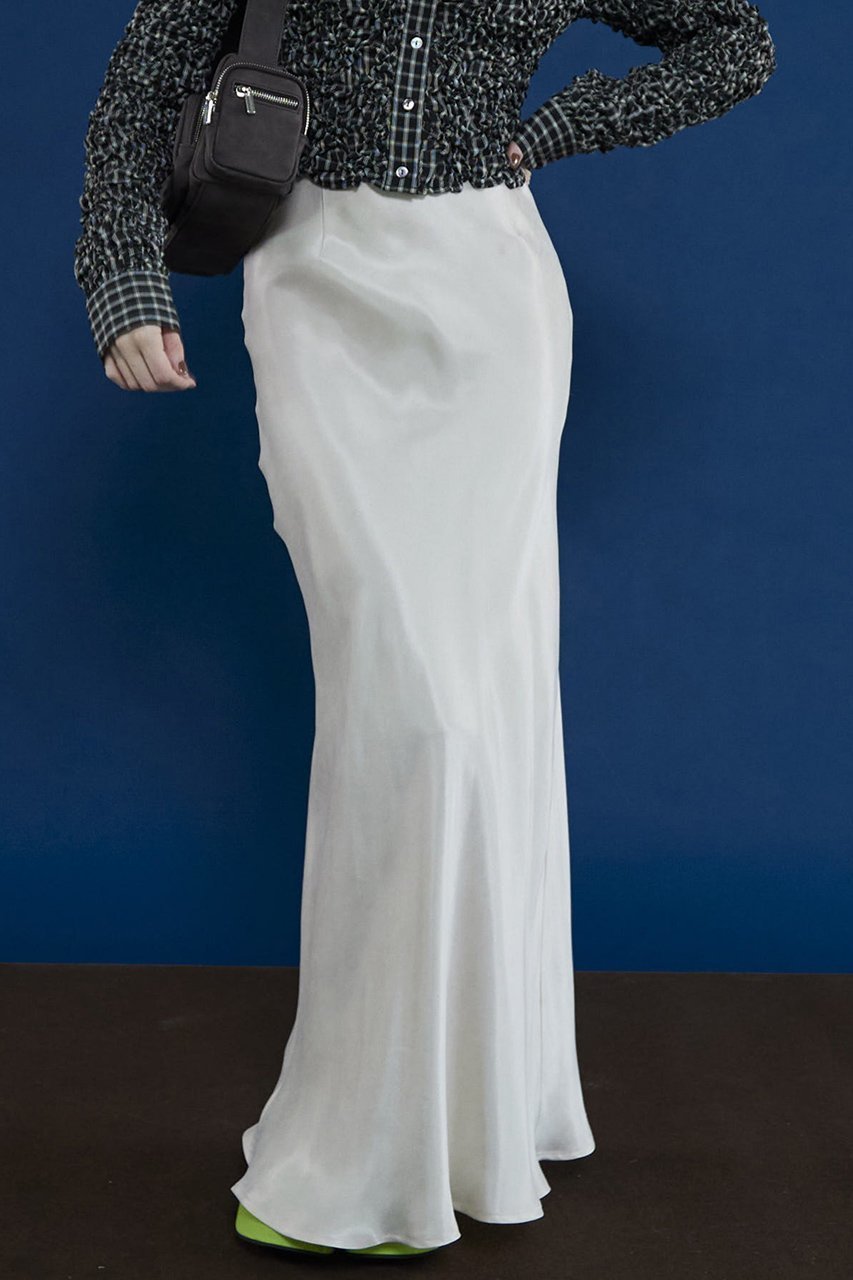 【メゾンスペシャル/MAISON SPECIAL】のSatin Bias Skirt/サテンバイアススカート 人気、トレンドファッション・服の通販 founy(ファニー) 　ファッション　Fashion　レディースファッション　Fashion for Women　スカート　Skirts　ロングスカート　Long Skirts / Maxi & Midi Skirts　サテン　Satin, Glossy Fabric　シルク　Silk, 100% Silk　ドレープ　Drape, Draping Fabric　マキシ　Maxi, Full Length　マーメイド　Mermaid, Fishtail Silhouette　ロング　Long, Long-Length　エレガント 上品　Elegant　other-6|ID: prp329100004607431 ipo3291000000035057281