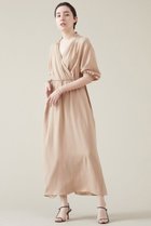 【マルティニーク/martinique】のカシュクールワンピース ベージュ|ID: prp329100004607432 ipo3291000000032893967