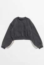 【メゾンスペシャル/MAISON SPECIAL】のTulle Layered Sweatshirt/チュールレイヤードスウェット GRY(グレー)|ID: prp329100004607437 ipo3291000000032894077