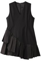 【プランク プロジェクト/PRANK PROJECT】のアシンメトリーラッフルドレス / Asymmetry Ruffle Dress BLK(ブラック)|ID: prp329100004607440 ipo3291000000032894125