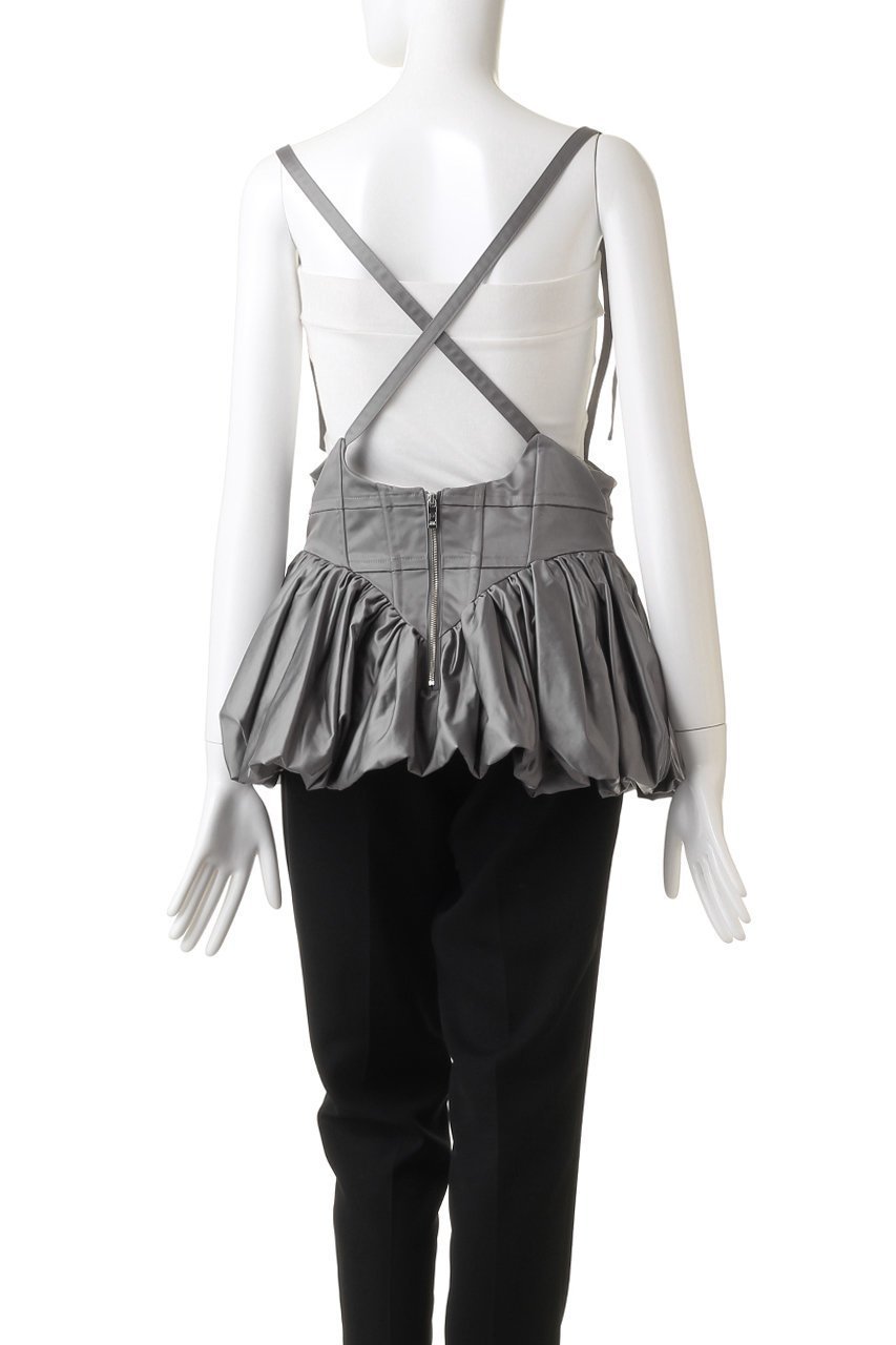 【プランク プロジェクト/PRANK PROJECT】のバルーンペプラムチュニック / Balloon Peplum Tunic 人気、トレンドファッション・服の通販 founy(ファニー) 　ファッション　Fashion　レディースファッション　Fashion for Women　ワンピース　Dresses　チュニック　Tunic Tops & Dresses　サテン　Satin, Glossy Fabric　タンブラー　Tumbler, Travel Mug　チュニック　Tunic, Long Top　バルーン　Balloon, Balloon Silhouette　フェイクレザー　Faux Leather, PU Leather　フロント　Front, Front Design　エレガント 上品　Elegant　other-4|ID: prp329100004607443 ipo3291000000032894269