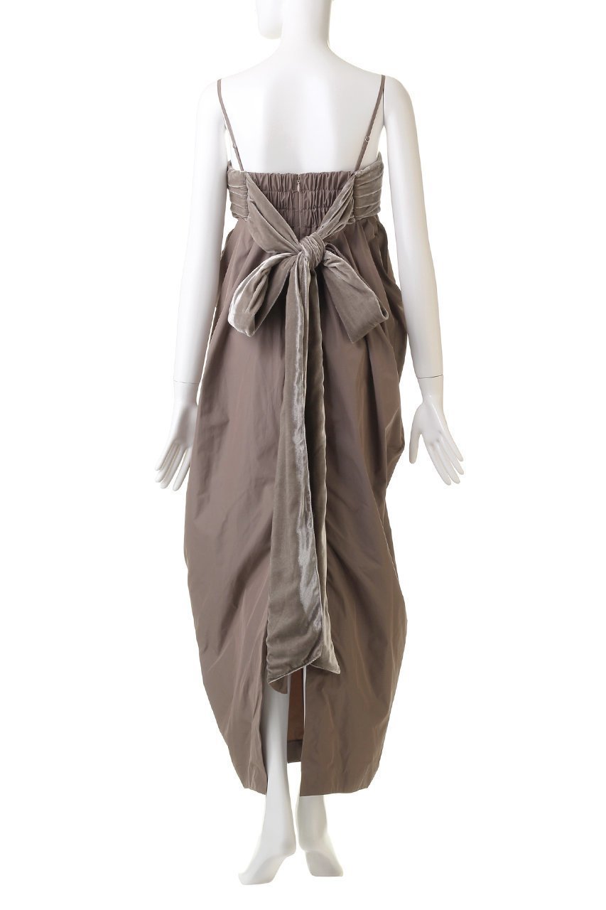 【プランク プロジェクト/PRANK PROJECT】のビッグボウマキシドレス / Big Bow Maxi Dress 人気、トレンドファッション・服の通販 founy(ファニー) 　ファッション　Fashion　レディースファッション　Fashion for Women　ワンピース　Dresses　フォーマル・パーティードレス・結婚式用ドレス　Elegant & Casual Dresses　チュニック　Tunic Tops & Dresses　マキシ丈ワンピース・ロングドレス　Maxi Dresses / Long One-Pieces　タフタ　Taffeta, Structured Fabric　チュニック　Tunic, Long Top　ドレス　Dress, One-Piece　ベルベット　Velvet, Velvety　リボン　Ribbon, Bow　ロマンティック　Romantic, Feminine Style　ロング　Long, Long-Length　other-4|ID: prp329100004607444 ipo3291000000032894331