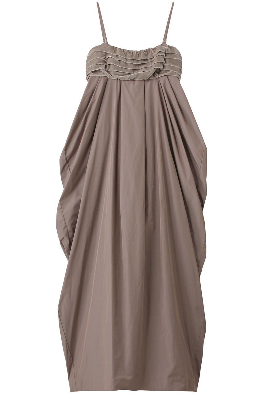 【プランク プロジェクト/PRANK PROJECT】のビッグボウマキシドレス / Big Bow Maxi Dress インテリア・キッズ・メンズ・レディースファッション・服の通販 founy(ファニー)  ファッション Fashion レディースファッション Fashion for Women ワンピース Dresses フォーマル・パーティードレス・結婚式用ドレス Elegant & Casual Dresses チュニック Tunic Tops & Dresses マキシ丈ワンピース・ロングドレス Maxi Dresses / Long One-Pieces タフタ Taffeta, Structured Fabric チュニック Tunic, Long Top ドレス Dress, One-Piece ベルベット Velvet, Velvety リボン Ribbon, Bow ロマンティック Romantic, Feminine Style ロング Long, Long-Length GRY(グレー)|ID: prp329100004607444 ipo3291000000034421878