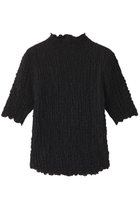 【デザイン ワークス/DESIGN WORKS】のフクレジャージー半袖プルオーバー ブラック|ID: prp329100004607451 ipo3291000000032894462
