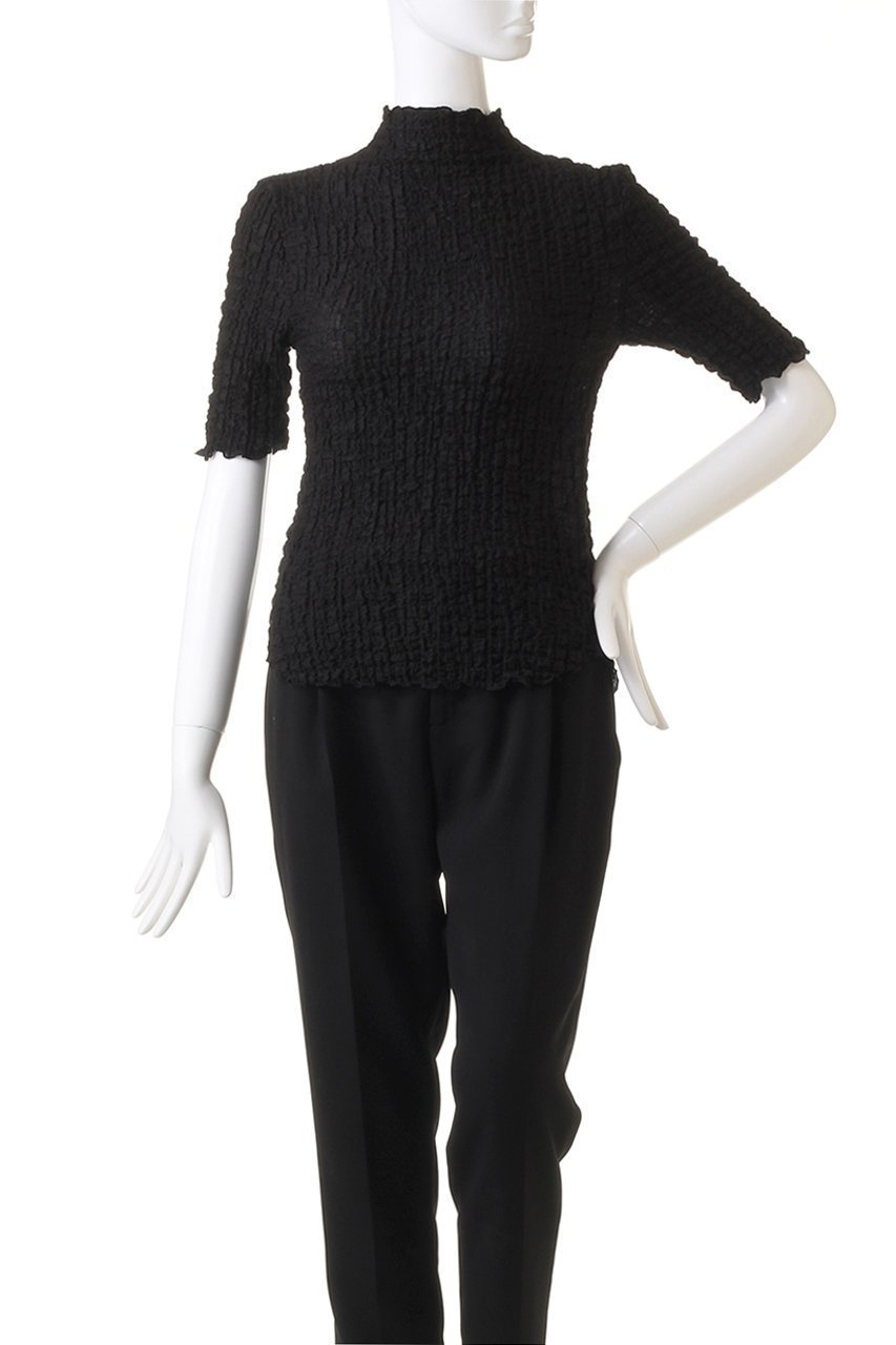 【デザイン ワークス/DESIGN WORKS】のフクレジャージー半袖プルオーバー 人気、トレンドファッション・服の通販 founy(ファニー) 　ファッション　Fashion　レディースファッション　Fashion for Women　トップス・カットソー　Cut & Sew Tops　シャツ・ブラウス・オフィスカジュアル　Elegant Blouses & Button-Ups　ロングTシャツ・Tシャツ　Longline T-Shirts & Tees　カジュアルプルオーバー・ニットトップス　Pullovers & Knit Tops / Casual Pullovers　カットソー・ベーシックTシャツ　Cut-and-Sewn Tops / Stretch Tees & Basics　インナー　Innerwear　ショート　Short, Short Length　ストレッチ　Stretch, Stretchy Fabric　スリーブ　Sleeve, Long Sleeve / Short Sleeve　フィット　Fit, Slim Fit　半袖　Short Sleeve, Half Sleeve　other-2|ID: prp329100004607451 ipo3291000000032894466