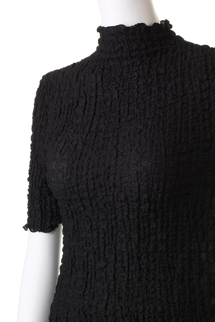 【デザイン ワークス/DESIGN WORKS】のフクレジャージー半袖プルオーバー 人気、トレンドファッション・服の通販 founy(ファニー) 　ファッション　Fashion　レディースファッション　Fashion for Women　トップス・カットソー　Cut & Sew Tops　シャツ・ブラウス・オフィスカジュアル　Elegant Blouses & Button-Ups　ロングTシャツ・Tシャツ　Longline T-Shirts & Tees　カジュアルプルオーバー・ニットトップス　Pullovers & Knit Tops / Casual Pullovers　カットソー・ベーシックTシャツ　Cut-and-Sewn Tops / Stretch Tees & Basics　インナー　Innerwear　ショート　Short, Short Length　ストレッチ　Stretch, Stretchy Fabric　スリーブ　Sleeve, Long Sleeve / Short Sleeve　フィット　Fit, Slim Fit　半袖　Short Sleeve, Half Sleeve　other-5|ID: prp329100004607451 ipo3291000000032894474