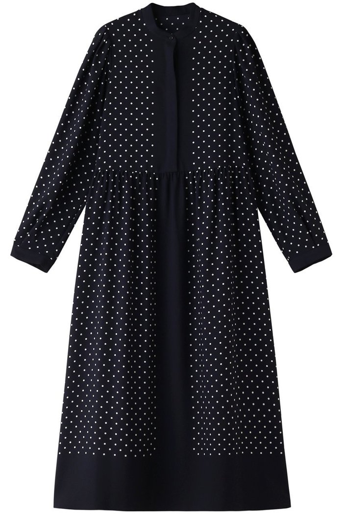 【マルティニーク/martinique】のドットパネルドレス インテリア・キッズ・メンズ・レディースファッション・服の通販 founy(ファニー) https://founy.com/ ファッション Fashion レディースファッション Fashion for Women ワンピース Dresses フォーマル・パーティードレス・結婚式用ドレス Elegant & Casual Dresses チュニック Tunic Tops & Dresses クラシカル Classical, Vintage-Inspired クラシック Classic, Timeless Style スカーフ Scarf, Neckwear チュニック Tunic, Long Top ドット Polka Dot, Dot Pattern ロング Long, Long-Length |ID: prp329100004607454 ipo3291000000032894562
