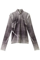 【プランク プロジェクト/PRANK PROJECT】のベロアプリントトップス/Velor Printed Top BLK(ブラック)|ID: prp329100004607463 ipo3291000000035386948