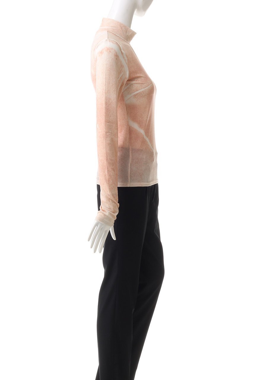 【プランク プロジェクト/PRANK PROJECT】のベロアプリントトップス/Velor Printed Top 人気、トレンドファッション・服の通販 founy(ファニー) 　ファッション　Fashion　レディースファッション　Fashion for Women　トップス・カットソー　Cut & Sew Tops　シャツ・ブラウス・オフィスカジュアル　Elegant Blouses & Button-Ups　ロングTシャツ・Tシャツ　Longline T-Shirts & Tees　カットソー・ベーシックTシャツ　Cut-and-Sewn Tops / Stretch Tees & Basics　ベロアトップス　Velour Tops / Velvet-Look Items　インナー　Innerwear　シアー　Sheer, See-Through　ストレッチ　Stretch, Stretchy Fabric　スリーブ　Sleeve, Long Sleeve / Short Sleeve　ブライト　Bright, Shiny　プリント　Print, Printed Pattern　ベロア　Velour, Soft Velvet　ロング　Long, Long-Length　other-3|ID: prp329100004607463 ipo3291000000035386951