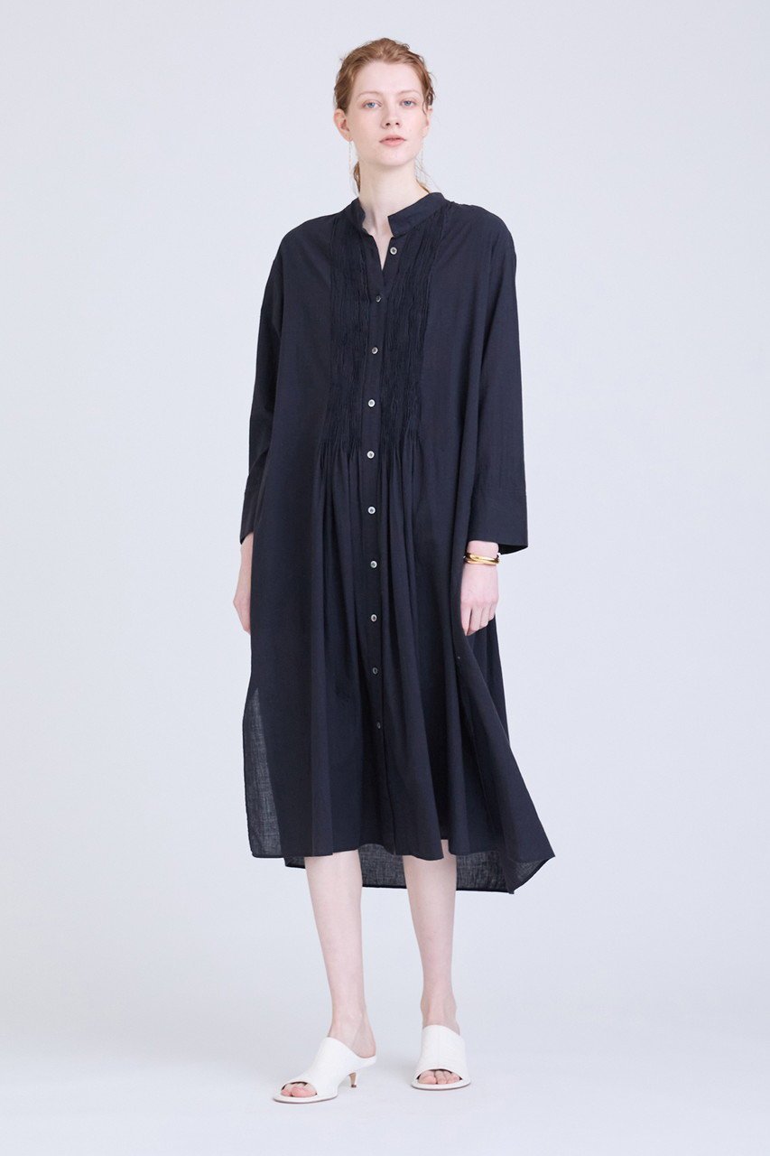 【ハウス オブ ロータス/HOUSE OF LOTUS】のカディコットンハンドプリーツワンピース 人気、トレンドファッション・服の通販 founy(ファニー) 　ファッション　Fashion　レディースファッション　Fashion for Women　ワンピース　Dresses　チュニック　Tunic Tops & Dresses　シンプル　Simple, Minimal　チュニック　Tunic, Long Top　ハンド　Hand, Handmade　プリーツ　Pleats, Pleated　ヨーク　Yoke, Yoke Design　ロング　Long, Long-Length　other-7|ID: prp329100004607473 ipo3291000000032894970