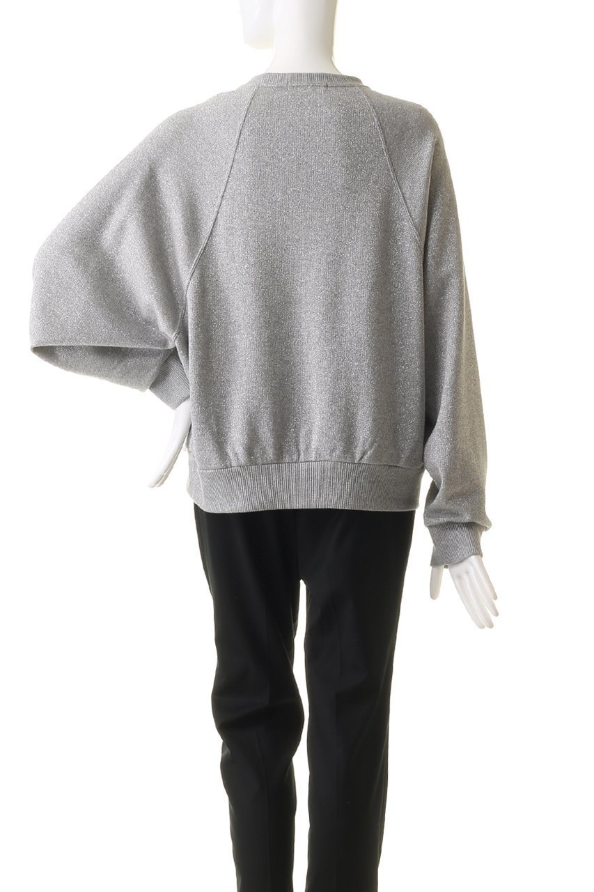 【エリオポール/heliopole】のグリッタースウェットシャツ 人気、トレンドファッション・服の通販 founy(ファニー) 　ファッション　Fashion　レディースファッション　Fashion for Women　トップス・カットソー　Cut & Sew Tops　シャツ・ブラウス・オフィスカジュアル　Elegant Blouses & Button-Ups　レディースパーカー・カジュアルフーディー　Casual Hoodies & Sweatshirts　ロングTシャツ・Tシャツ　Longline T-Shirts & Tees　スウェット・クルーネックトップス　Sweatshirts & Crewnecks / Relaxed Fit Sweat Tops　カットソー・ベーシックTシャツ　Cut-and-Sewn Tops / Stretch Tees & Basics　グリッター　Glitter, Sparkle　コンパクト　Compact, Small Size　スリーブ　Sleeve, Long Sleeve / Short Sleeve　ミックス　Mix, Mixed Style　定番　Standard, Basic Item　A/W・秋冬　Autumn/Winter　other-4|ID: prp329100004607476 ipo3291000000032895028