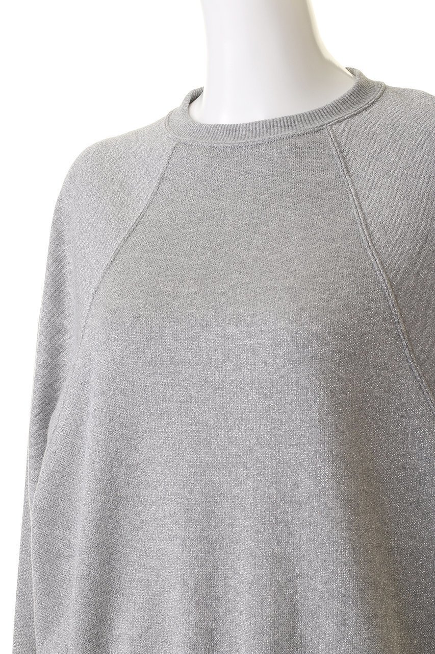 【エリオポール/heliopole】のグリッタースウェットシャツ 人気、トレンドファッション・服の通販 founy(ファニー) 　ファッション　Fashion　レディースファッション　Fashion for Women　トップス・カットソー　Cut & Sew Tops　シャツ・ブラウス・オフィスカジュアル　Elegant Blouses & Button-Ups　レディースパーカー・カジュアルフーディー　Casual Hoodies & Sweatshirts　ロングTシャツ・Tシャツ　Longline T-Shirts & Tees　スウェット・クルーネックトップス　Sweatshirts & Crewnecks / Relaxed Fit Sweat Tops　カットソー・ベーシックTシャツ　Cut-and-Sewn Tops / Stretch Tees & Basics　グリッター　Glitter, Sparkle　コンパクト　Compact, Small Size　スリーブ　Sleeve, Long Sleeve / Short Sleeve　ミックス　Mix, Mixed Style　定番　Standard, Basic Item　A/W・秋冬　Autumn/Winter　other-5|ID: prp329100004607476 ipo3291000000032895033