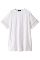 【ミズイロ インド/mizuiro ind】のmesh slv tunic OP ワンピース off white|ID: prp329100004607478 ipo3291000000032895027