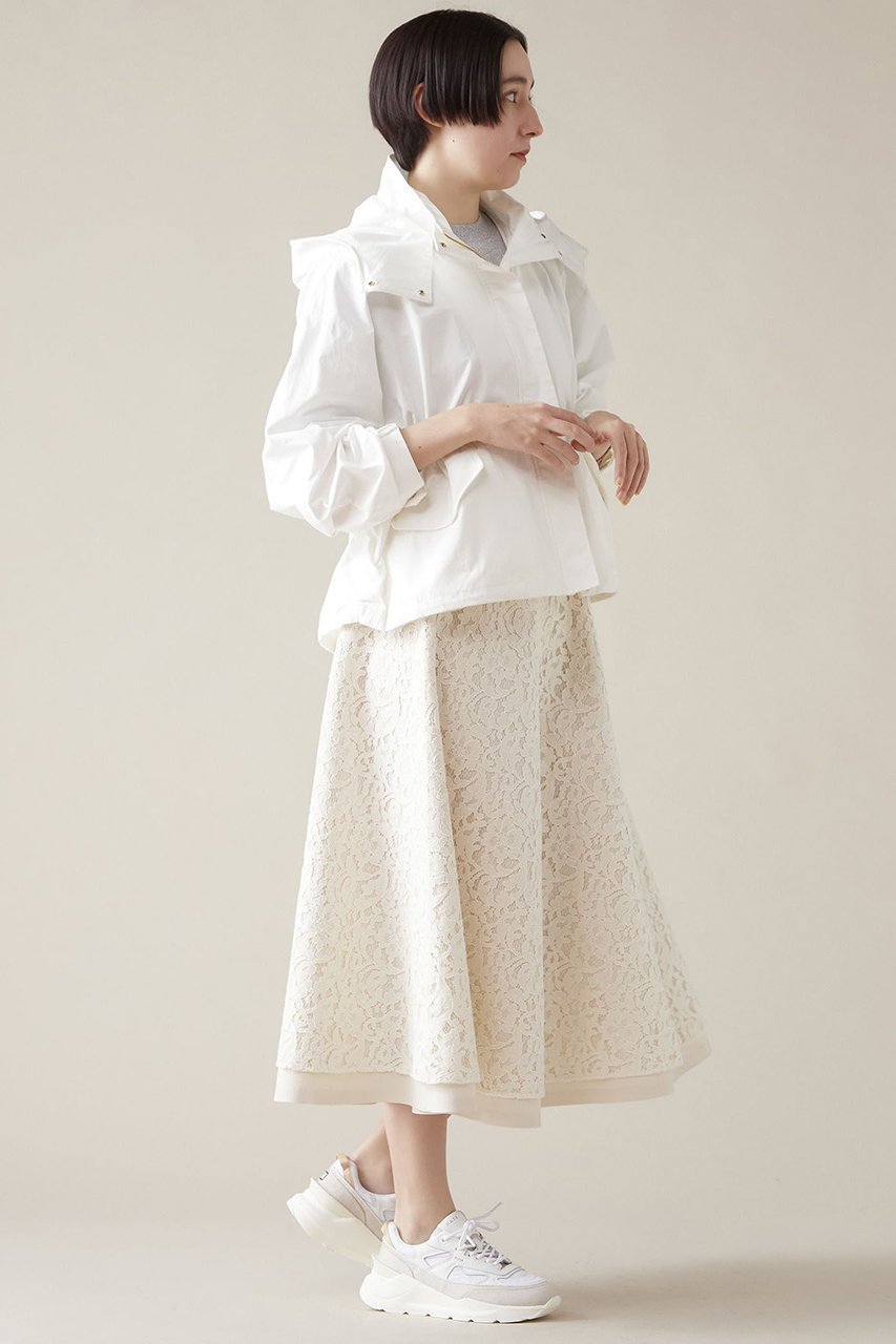 【マルティニーク/martinique】のレースサーキュラースカート 人気、トレンドファッション・服の通販 founy(ファニー) ファッション Fashion レディースファッション Fashion for Women スカート Skirts メッシュ Mesh, Net Fabric レース Lace, Lace Fabric 無地 Plain, Solid Color other-6|ID: prp329100004607479 ipo3291000000035682427