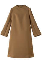 【ランバン オン ブルー/LANVIN en Bleu】のトリプルクロスAラインワンピース キャメル|ID: prp329100004607487 ipo3291000000032895252