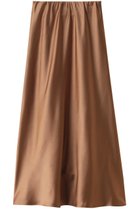 【アルアバイル/allureville】のサテンバイヤスナロースカート キャメル|ID: prp329100004607493 ipo3291000000036125145